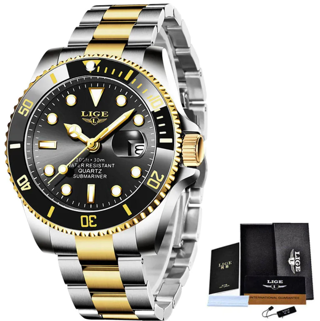 Men's Waterproof Quartz Watch