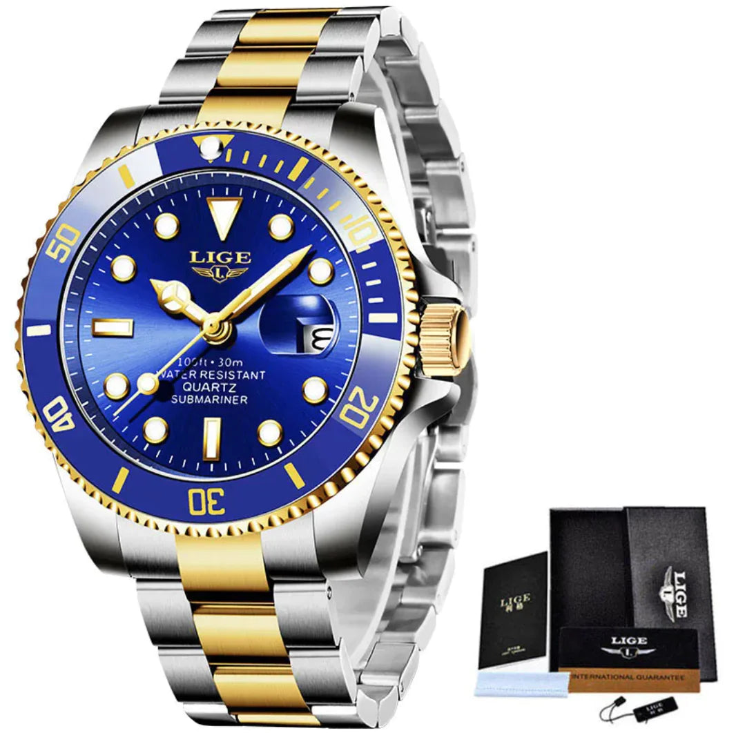 Men's Waterproof Quartz Watch